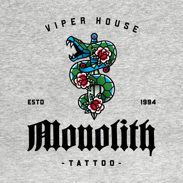 Viper House Tattoo Shop Urban Streetwear by MonolithTees